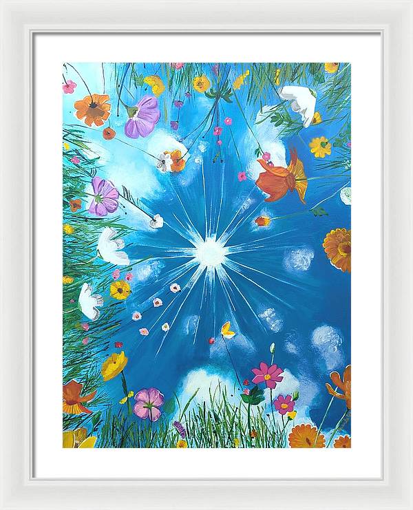 Looking Up - Framed Print