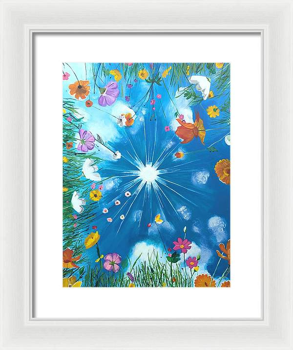 Looking Up - Framed Print
