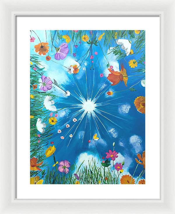 Looking Up - Framed Print