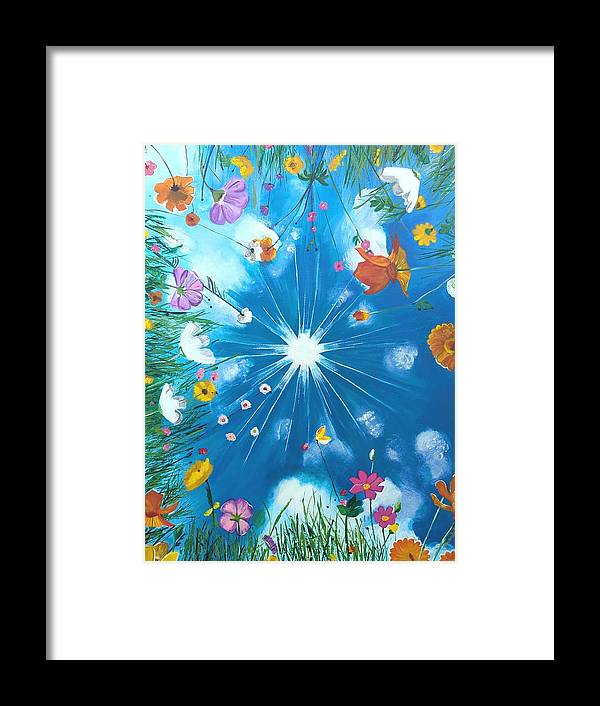 Looking Up - Framed Print