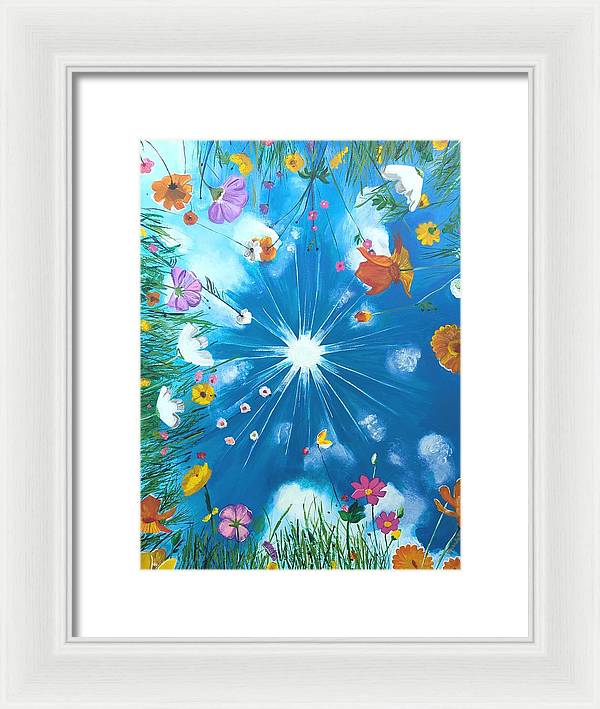 Looking Up - Framed Print