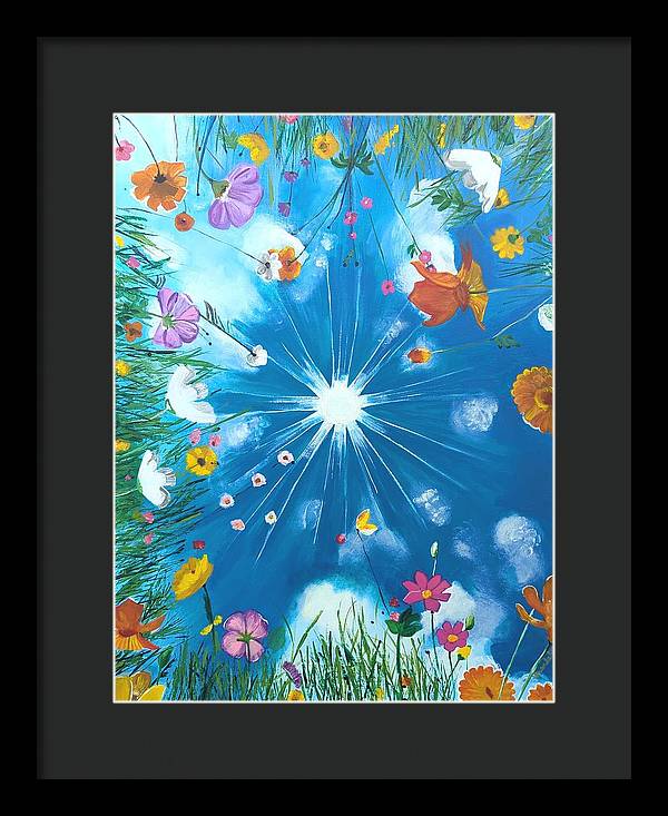 Looking Up - Framed Print