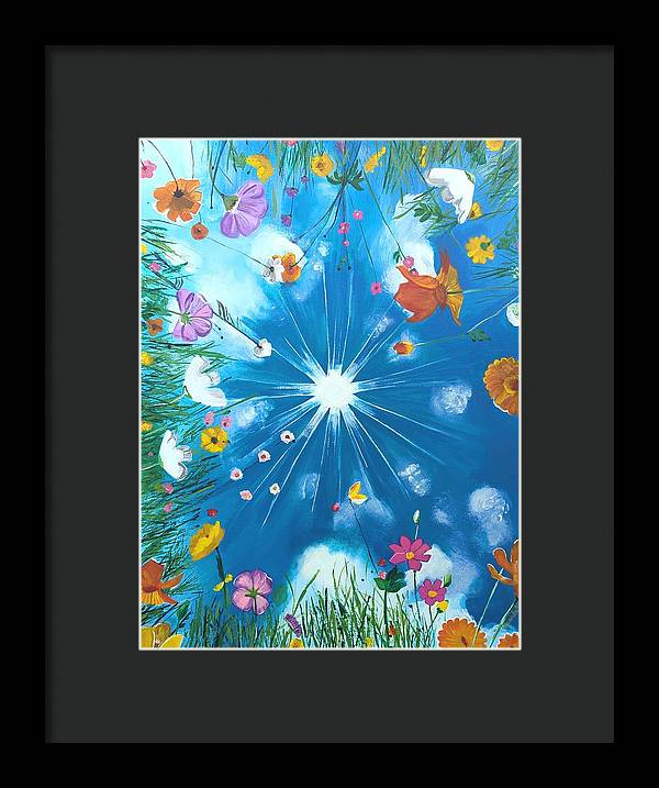 Looking Up - Framed Print
