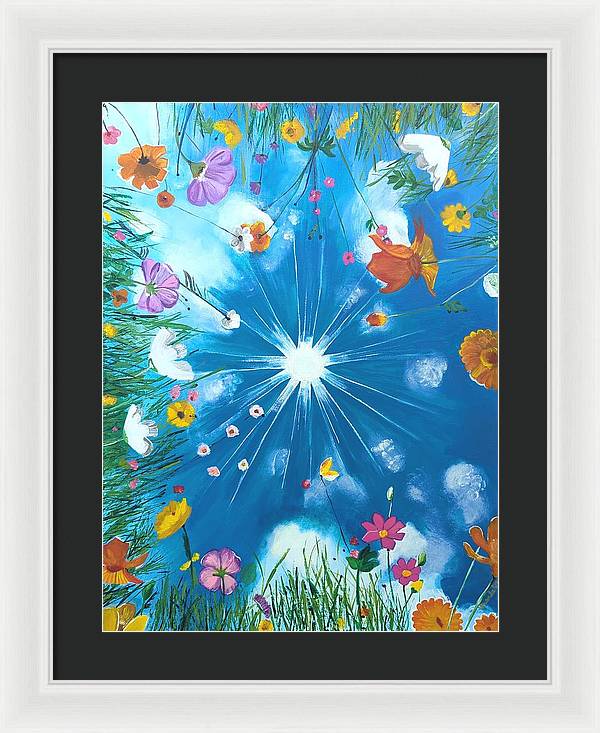 Looking Up - Framed Print