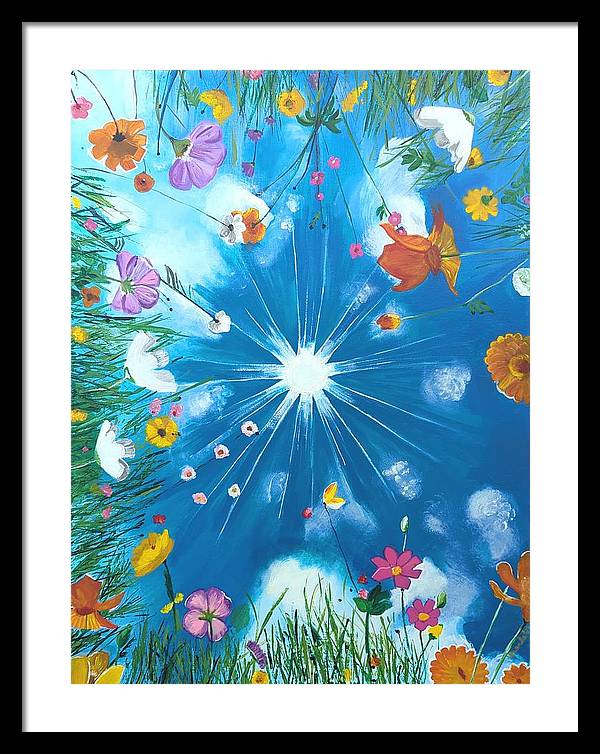 Looking Up - Framed Print