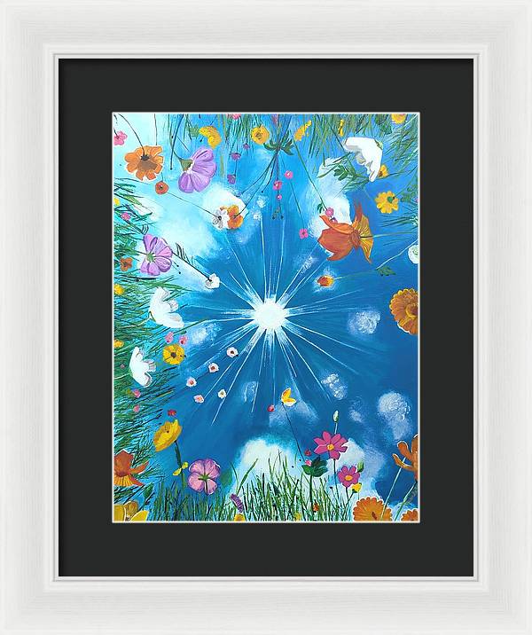 Looking Up - Framed Print