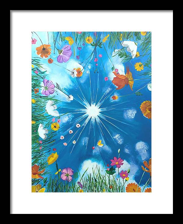 Looking Up - Framed Print