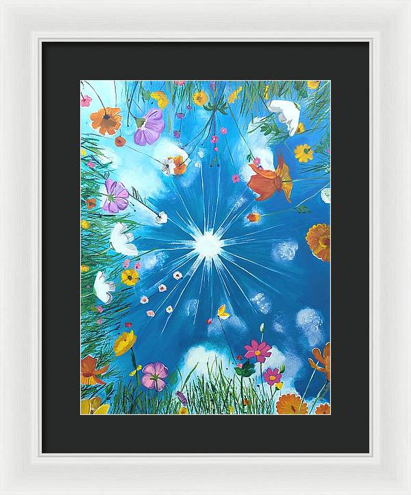Looking Up - Framed Print