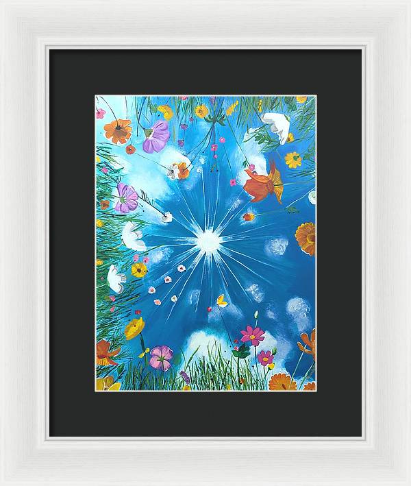Looking Up - Framed Print