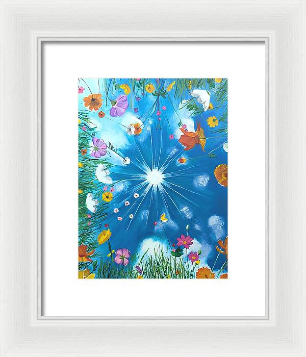 Looking Up - Framed Print