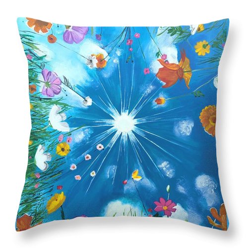 Looking Up - Throw Pillow