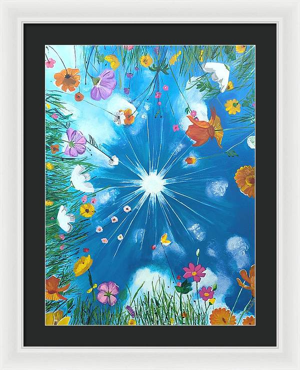 Looking Up - Framed Print