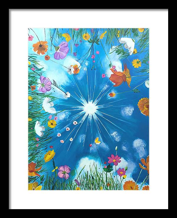 Looking Up - Framed Print