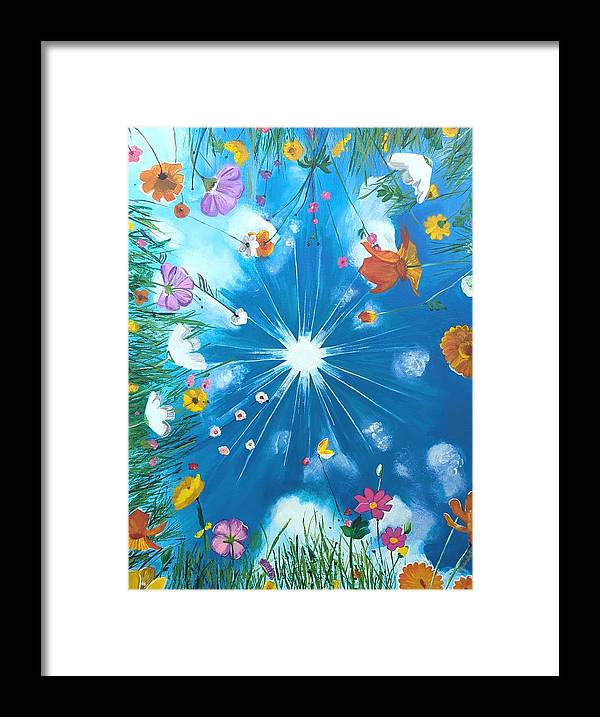 Looking Up - Framed Print