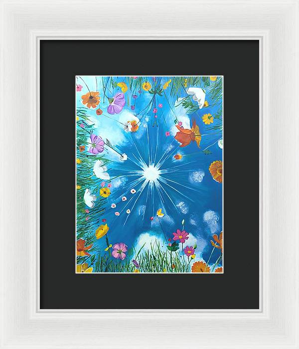 Looking Up - Framed Print