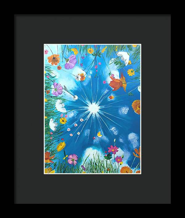Looking Up - Framed Print
