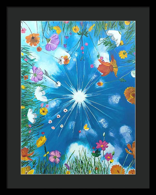 Looking Up - Framed Print