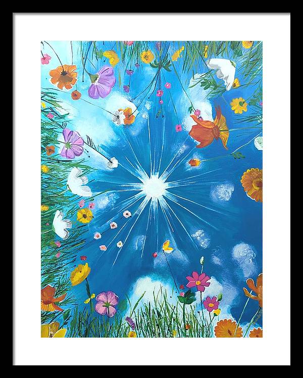 Looking Up - Framed Print