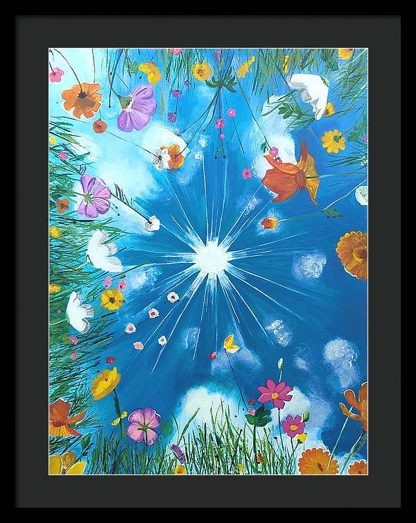 Looking Up - Framed Print