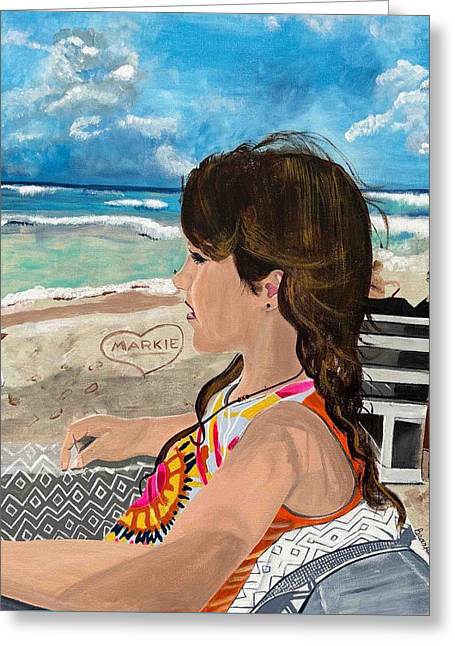 Markie - Greeting Card