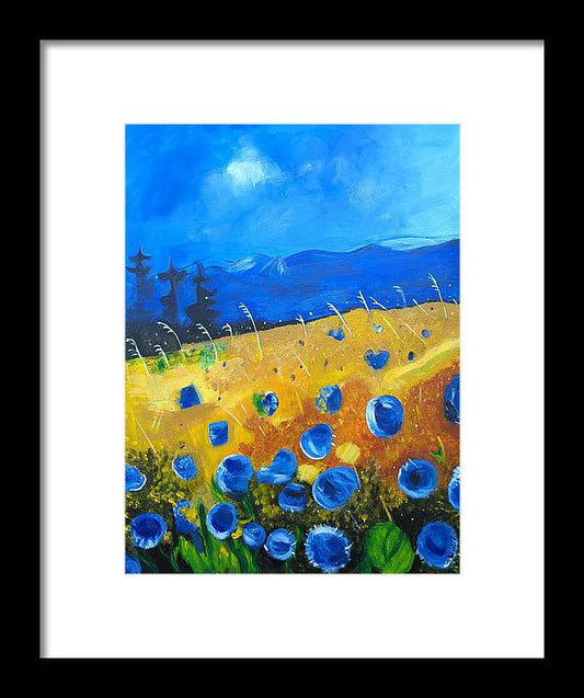 Meadow at Dawn - Framed Print