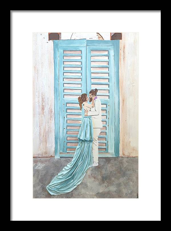 Moroccan Wedding - Framed Print
