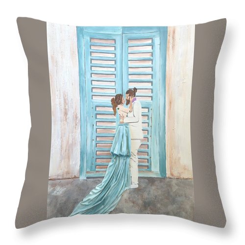 Moroccan Wedding - Throw Pillow