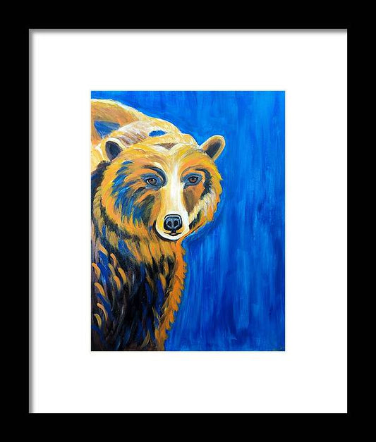 Muskoka Bear - Framed Print