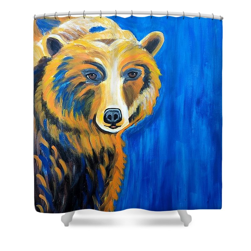Muskoka Bear - Shower Curtain