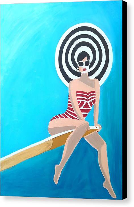 On the Edge - Canvas Print