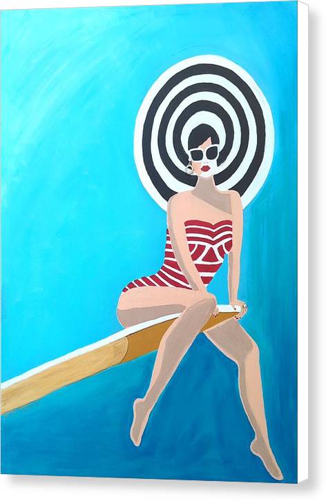 On the Edge - Canvas Print