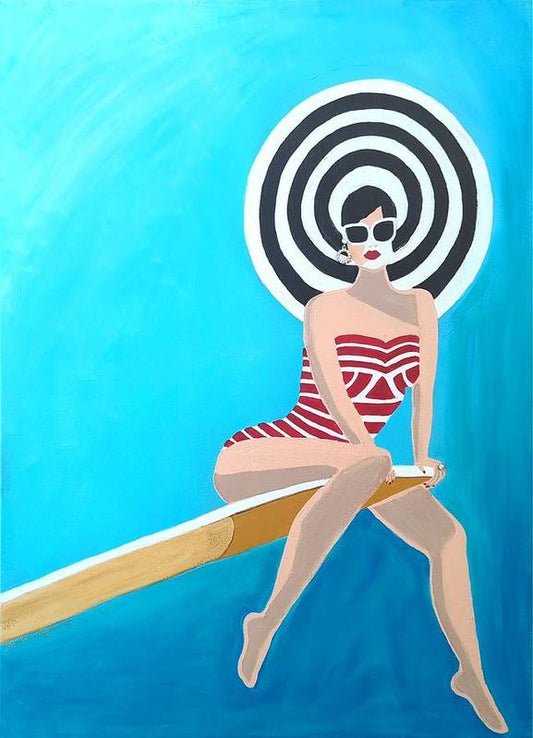 On the Edge - Art Print