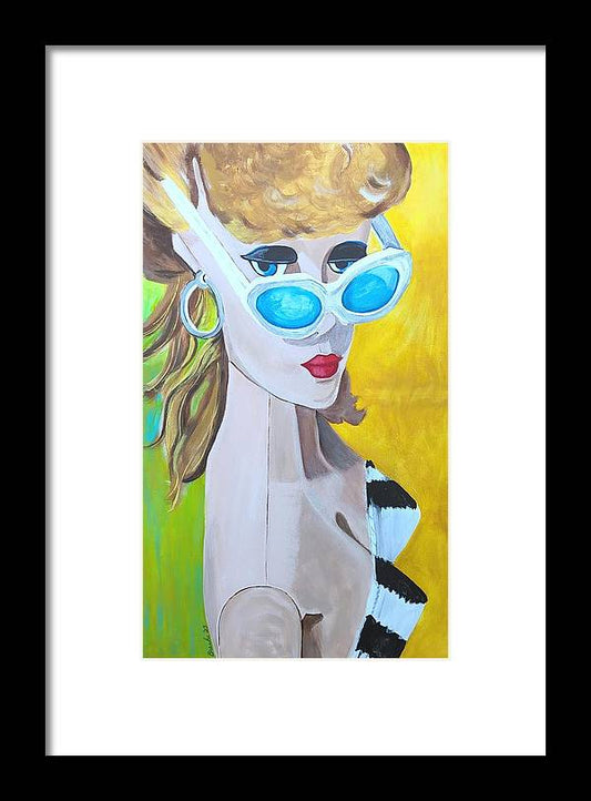 Original Barbie - Framed Print