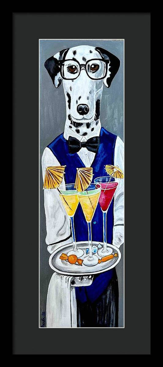 Otto the Bartender - Framed Print