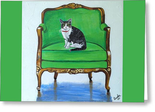 Pixie Dust chair - Greeting Card