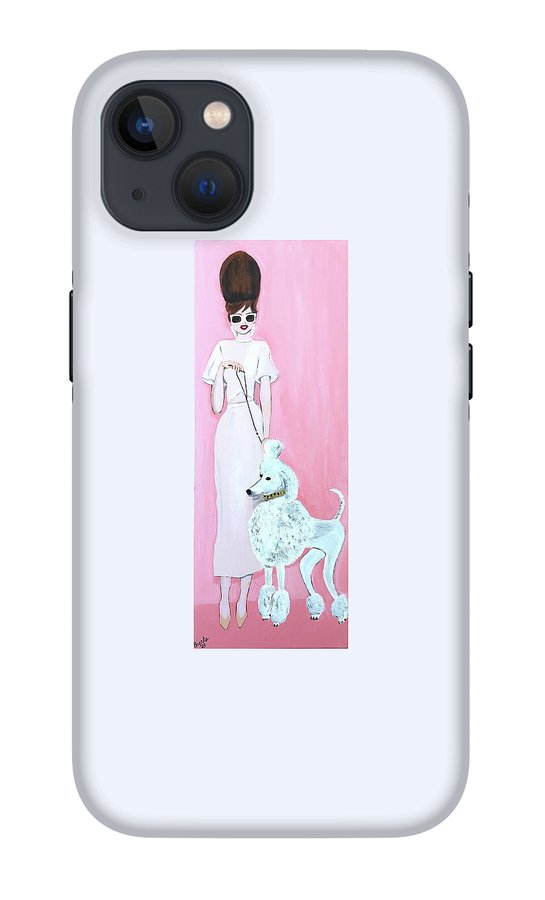 Pretty Poodle Dog - Phone Case