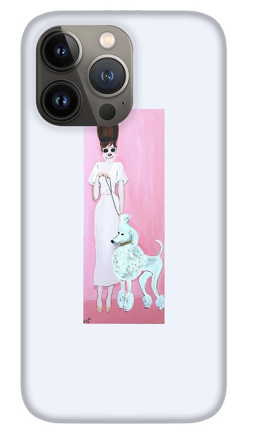 Pretty Poodle Dog - Phone Case