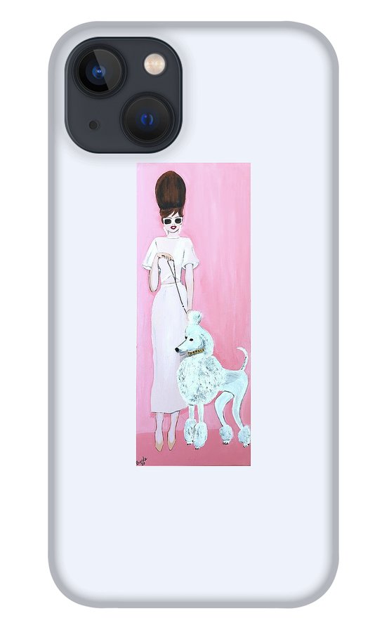 Pretty Poodle Dog - Phone Case
