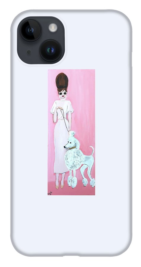 Pretty Poodle Dog - Phone Case