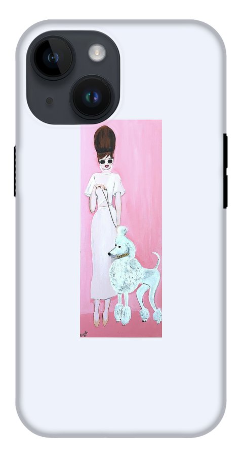 Pretty Poodle Dog - Phone Case