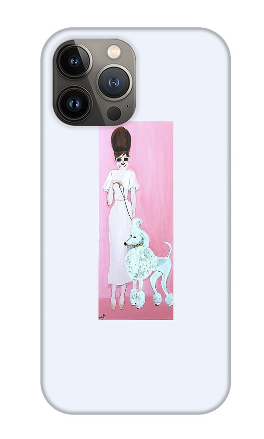 Pretty Poodle Dog - Phone Case