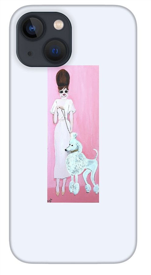 Pretty Poodle Dog - Phone Case