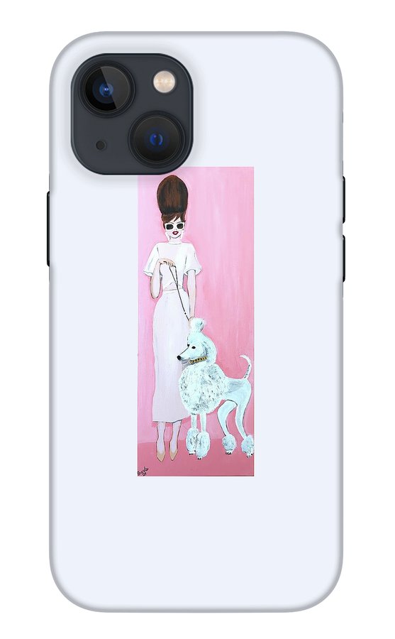 Pretty Poodle Dog - Phone Case