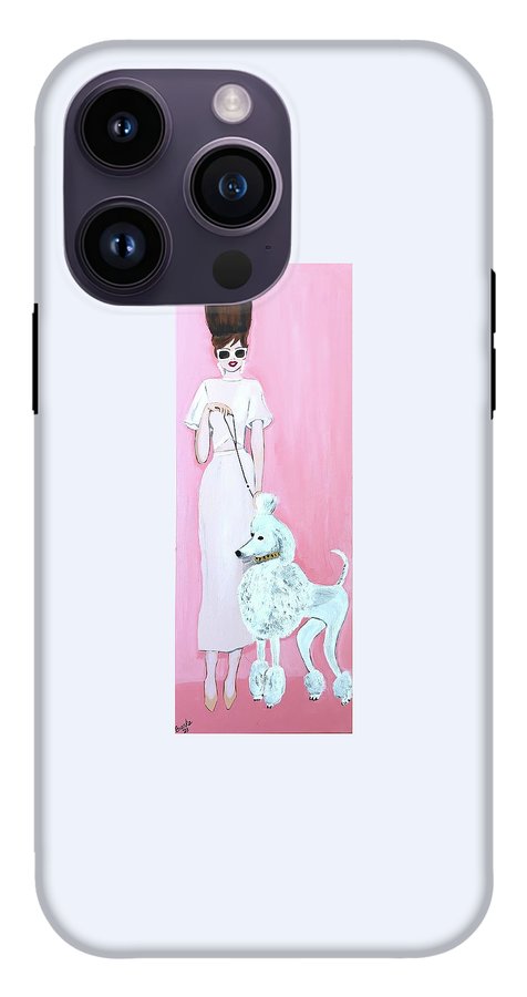 Pretty Poodle Dog - Phone Case