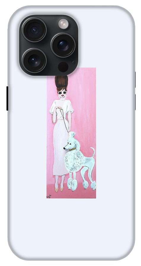 Pretty Poodle Dog - Phone Case
