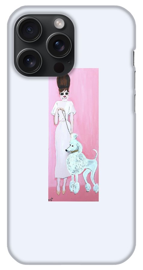 Pretty Poodle Dog - Phone Case