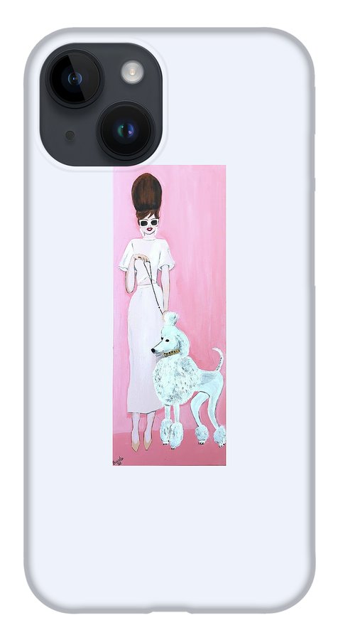 Pretty Poodle Dog - Phone Case