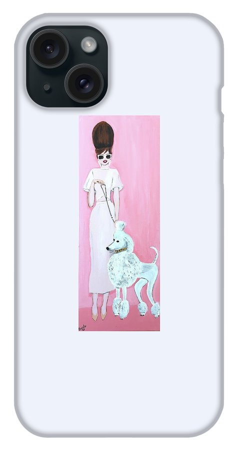 Pretty Poodle Dog - Phone Case