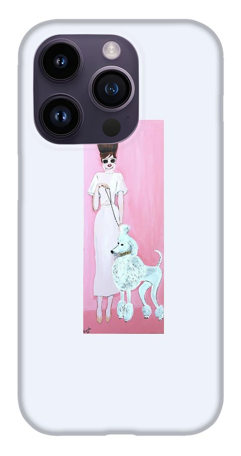 Pretty Poodle Dog - Phone Case