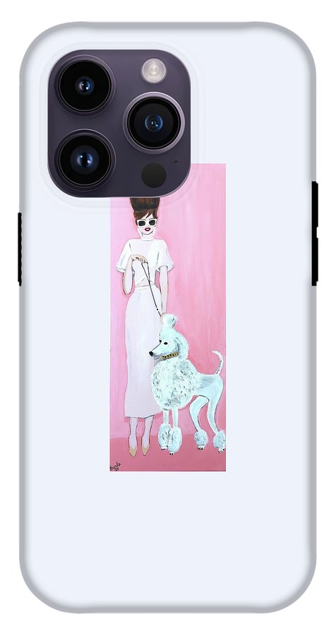 Pretty Poodle Dog - Phone Case